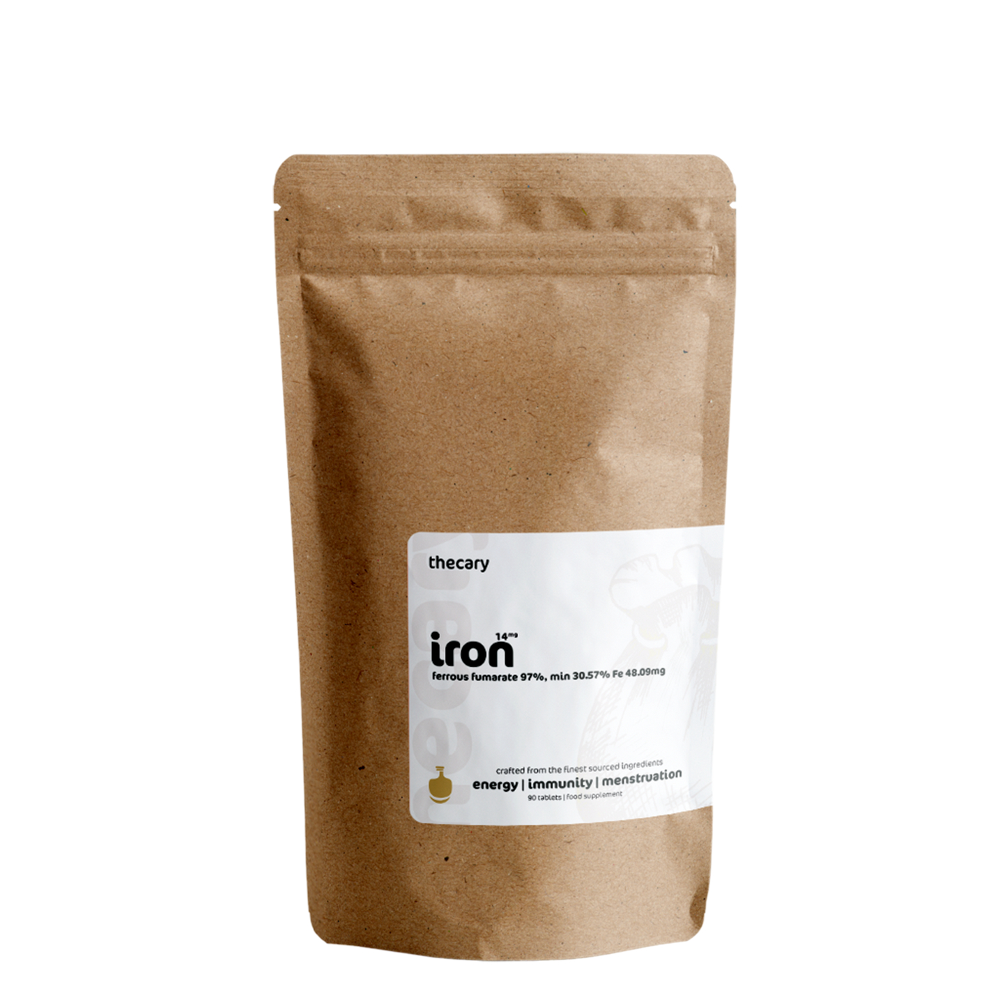 Iron 14mg | Ferrous Fumarate | 90 Tablets