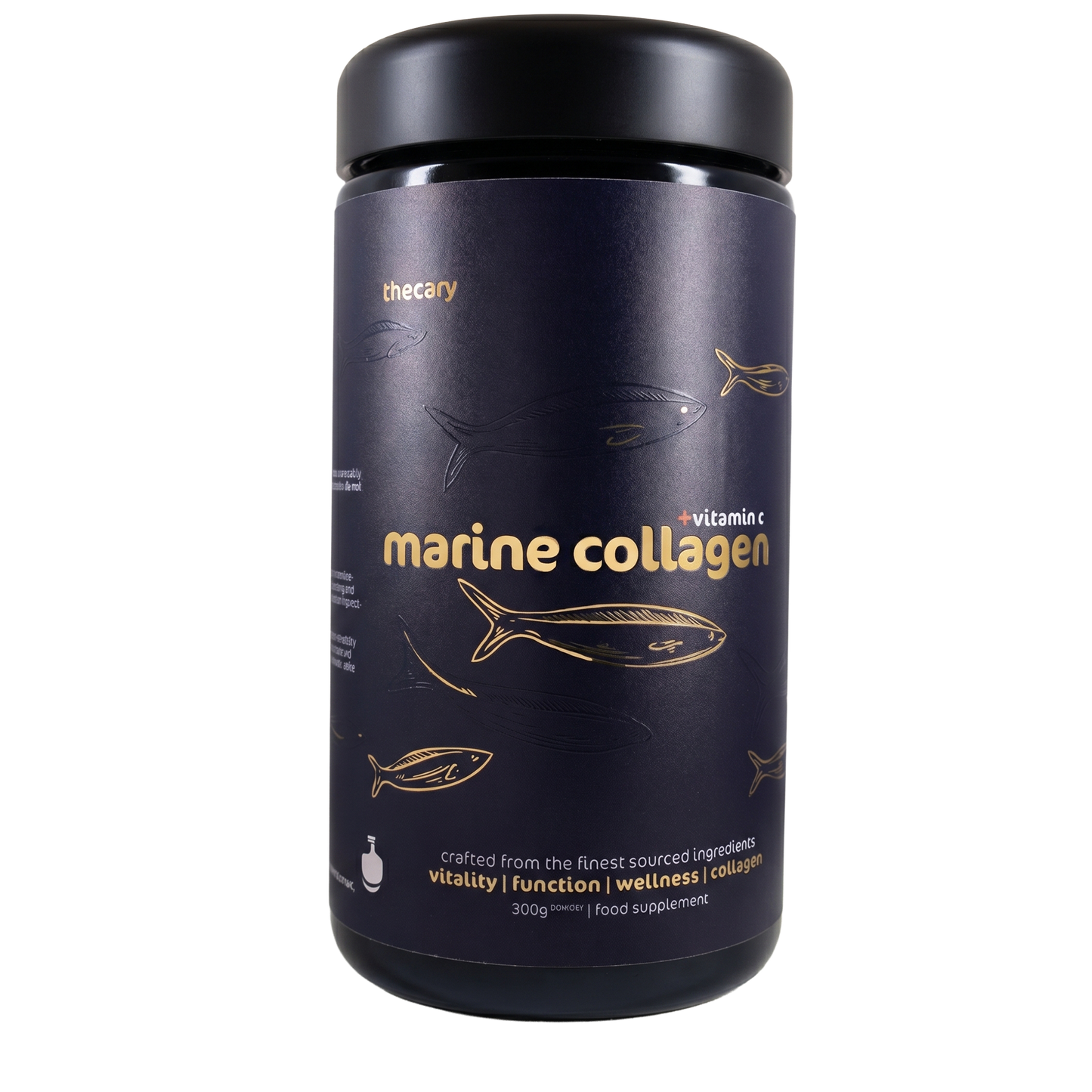 thecary Marine Collagen and Vitamin C 300g pouch, hydrolysed Type 1 marine collagen UK