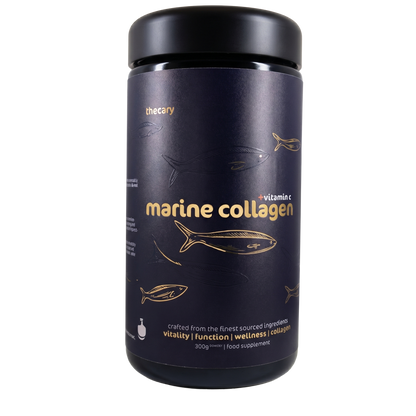 thecary Marine Collagen and Vitamin C 300g pouch, hydrolysed Type 1 marine collagen UK