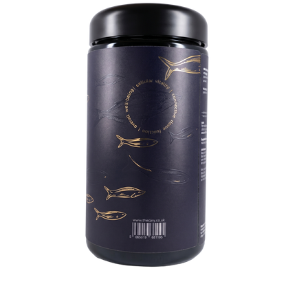 thecary Marine Collagen and Vitamin C 300g, showing supplement information