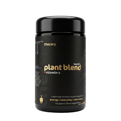 thecary Plant Super Blend with Vitamin C 100g pouch, vegan UK daily greens powder