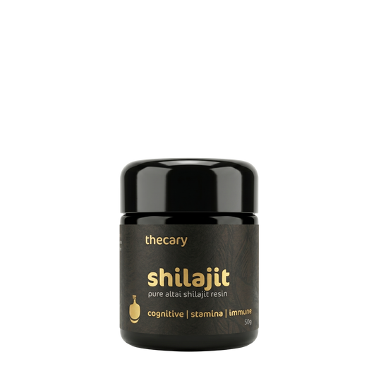 thecary Altai Shilajit Resin 50g jar, pure Himalayan shilajit with fulvic acid