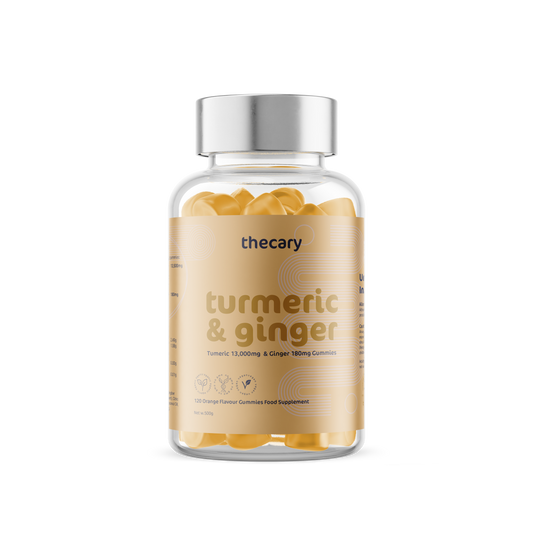 Turmeric and Ginger Gummy Supplements